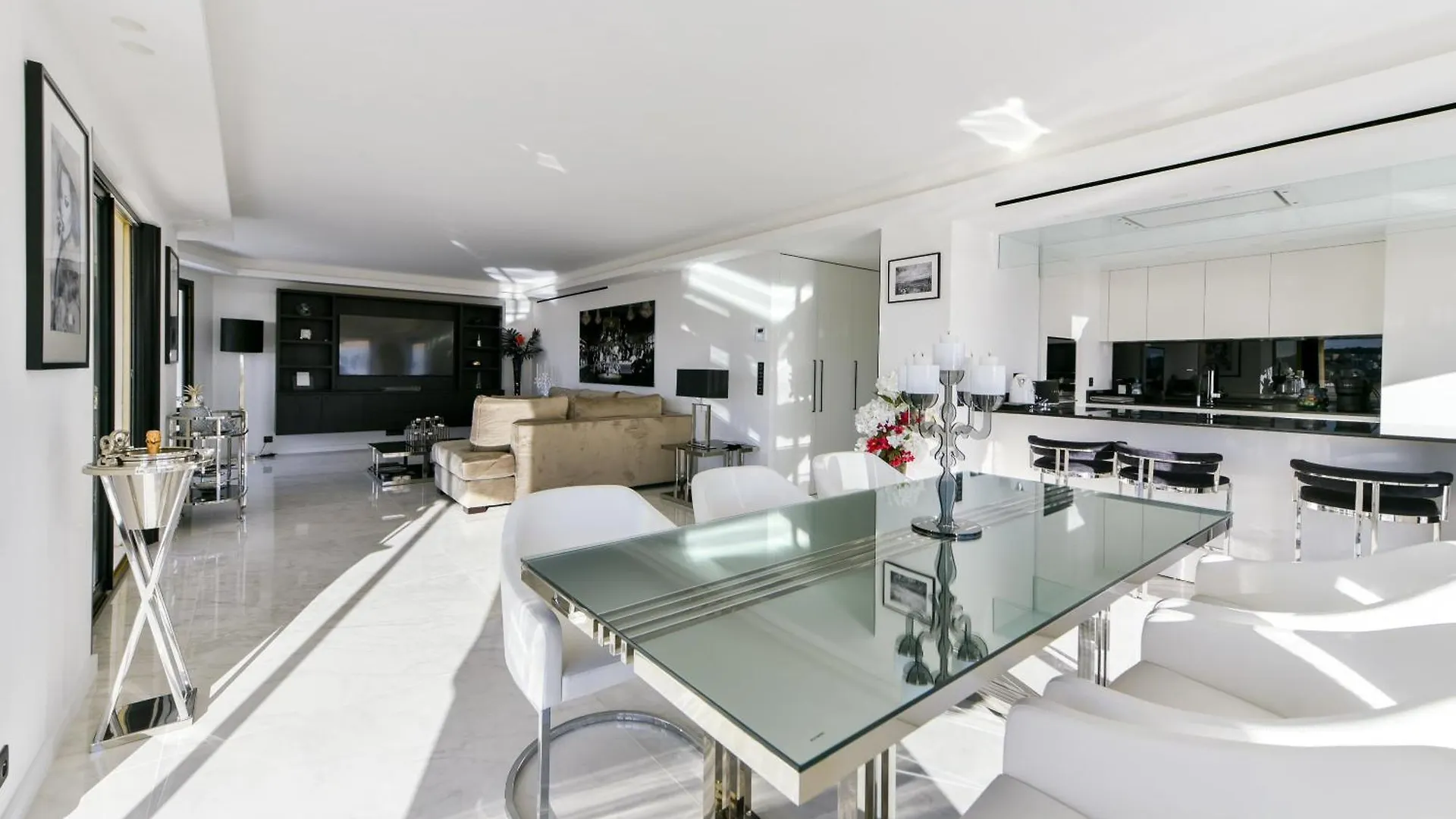 L'Horizon Avec Somptueuse Terrasse Vue Mer, Sejour De Luxe Loisirs Et Business Au Coeur Du Centre Cannes Apartmán