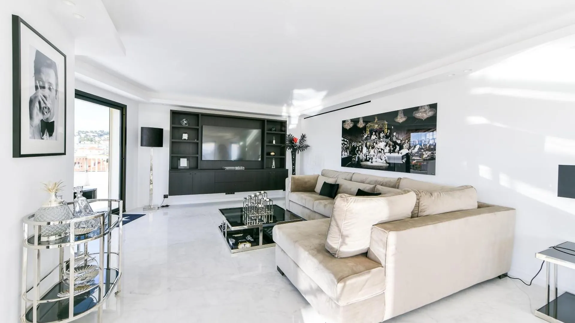 L'Horizon Avec Somptueuse Terrasse Vue Mer, Sejour De Luxe Loisirs Et Business Au Coeur Du Centre Cannes Apartmán